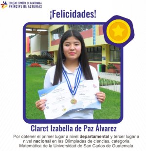 Participaci&oacute;n en la Olimpiada Nacional de Ciencias (Matem&aacute;tica)