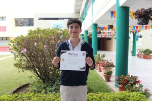 &iexcl;Felicitaciones Juan Daniel Recinos!