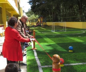 Inauguraci&oacute;n de cancha sint&eacute;tica primaria