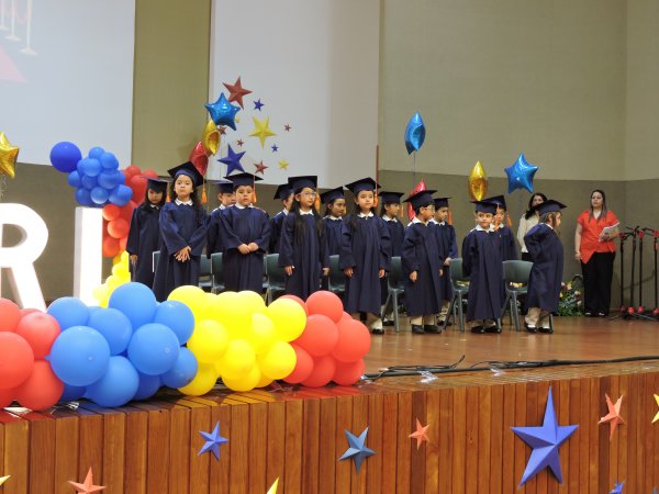 Acto de entrega de diplomas- Preprimaria