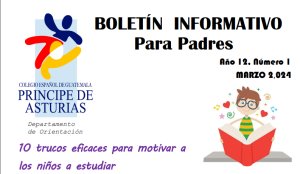 Bolet&iacute;n Informativo Marzo Padres